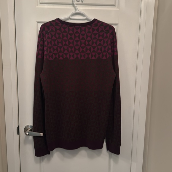 Ted Baker Burgundy and Purple Sweater - Picture 2 of 5